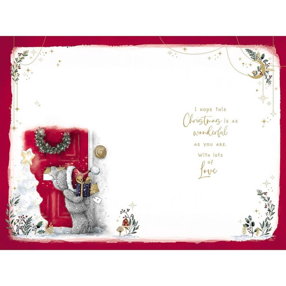 Lovely Fiancee Me to You Bear Christmas Card Extra Image 1